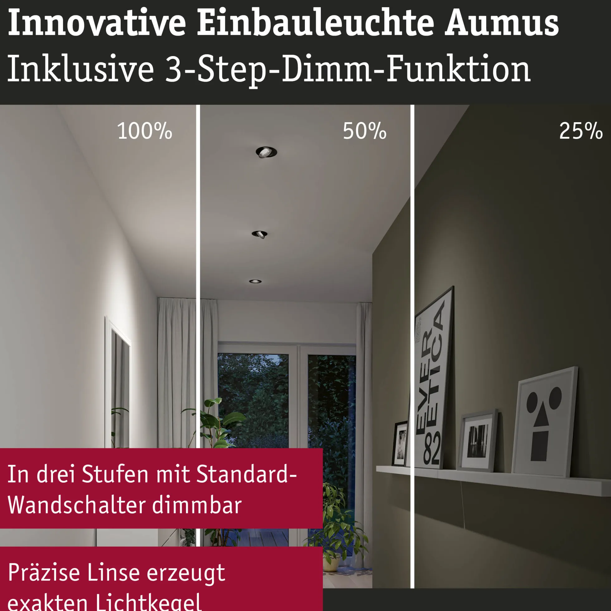 LED Einbauleuchte White Select - Aumus Einzelspot