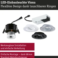 LED Einbauleuchte White Select - Viona Einzelleuchte