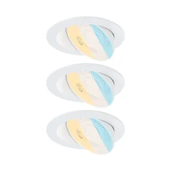 LED Einbauleuchte White Select - Aumus 3er-Set