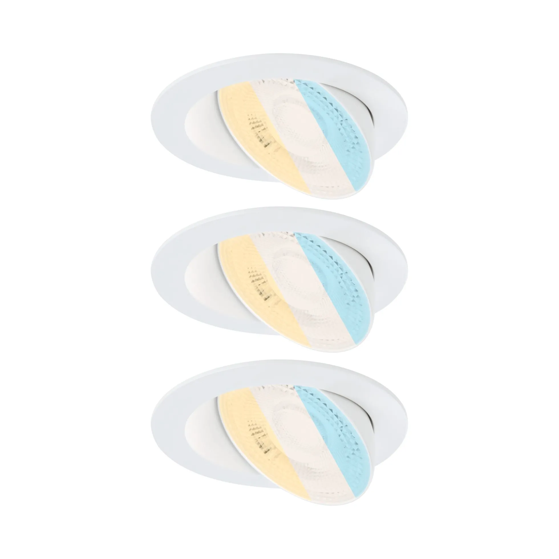 LED Einbauleuchte White Select - Aumus 3er-Set