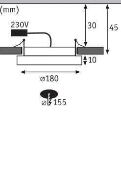 LED Einbaupanel - Areo