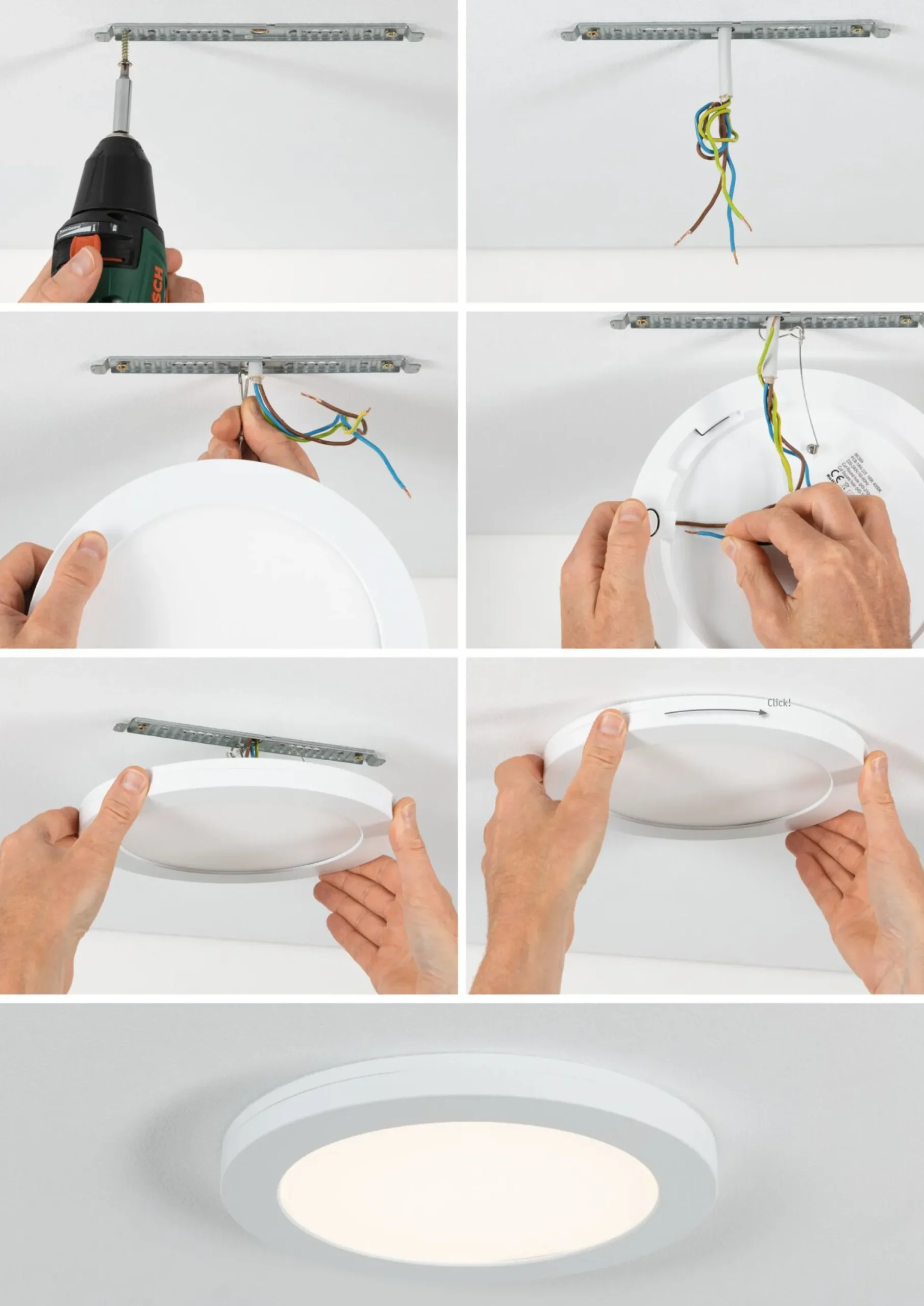 LED Einbaupanel - 2in1 Cover-it