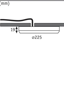 LED Einbaupanel - 2in1 Cover-it