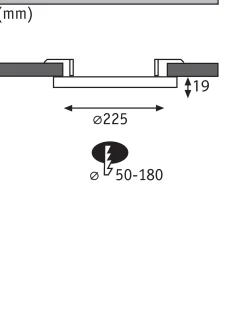 LED Einbaupanel - 2in1 Cover-it