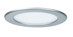 LED Einbaupanel - LED Einbaupanel IP44 rund 170mm 11,1W 720lm 2700K Chrom matt