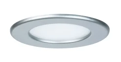 LED Einbaupanel - LED Einbaupanel IP44 rund 115mm 6W 390lm 4000K Chrom matt