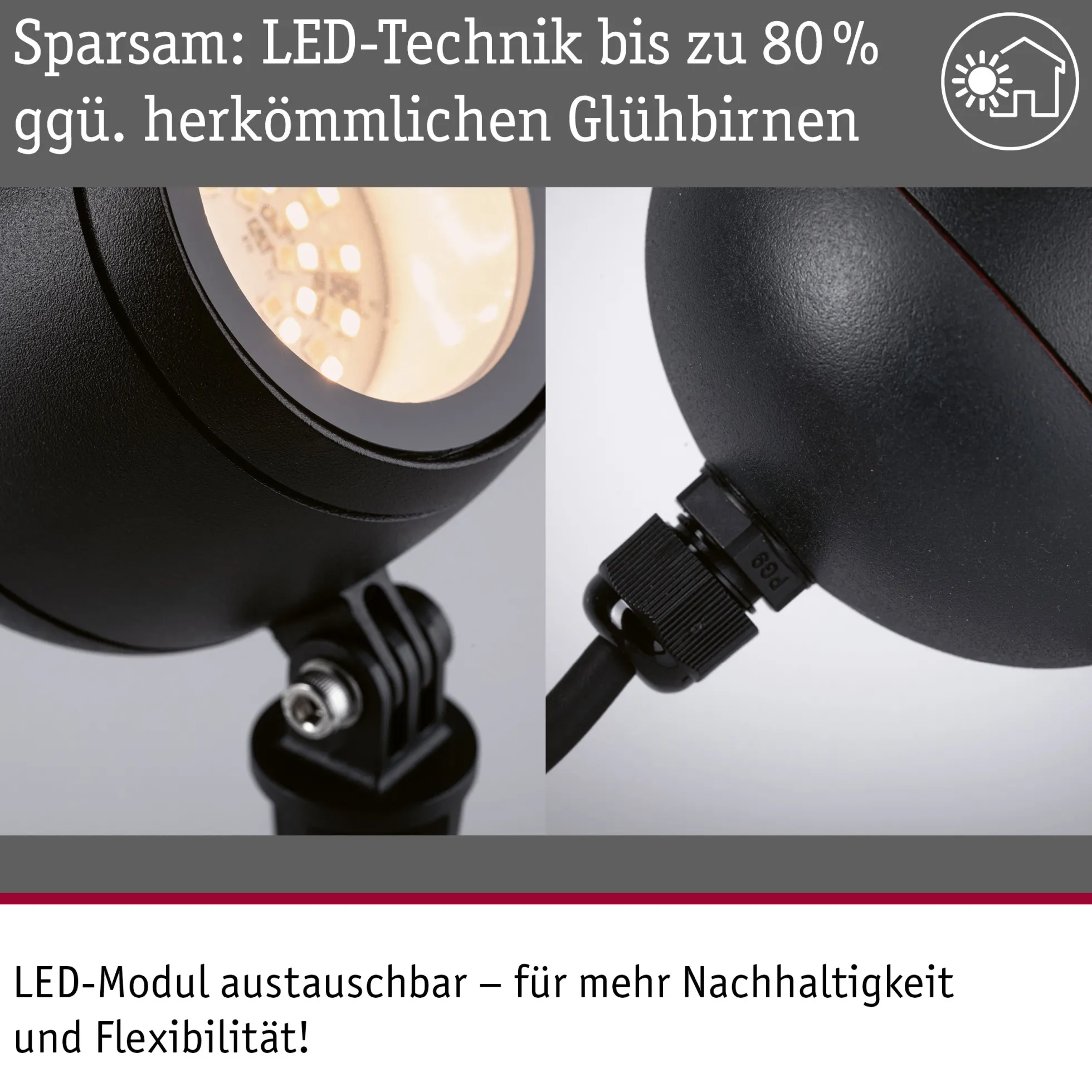 LED Gartenstrahler Smart Home Zigbee 3.0 - Kikolo insektenfreundlich