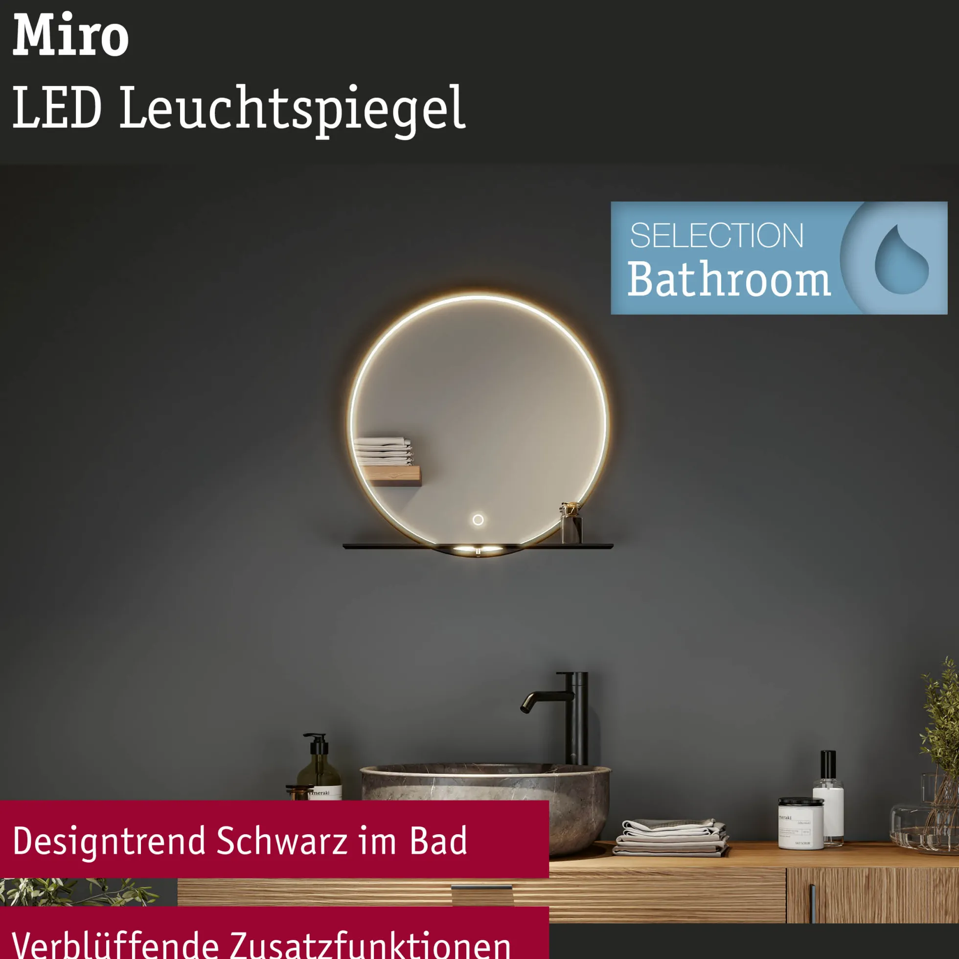 LED Leuchtspiegel - Miro