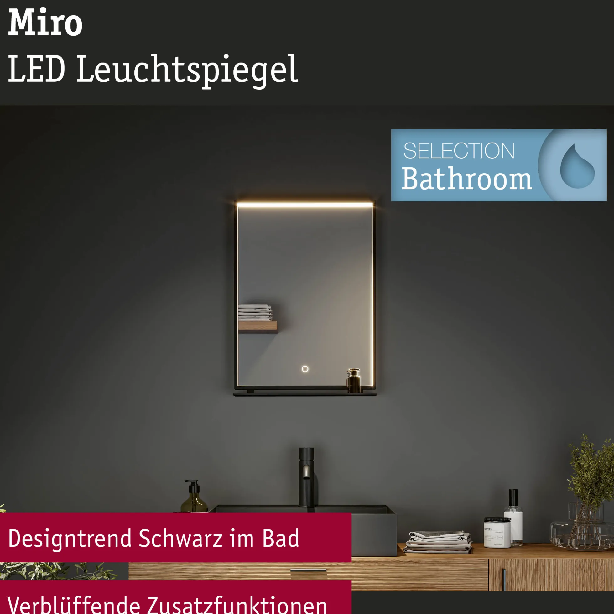 LED Leuchtspiegel - Miro