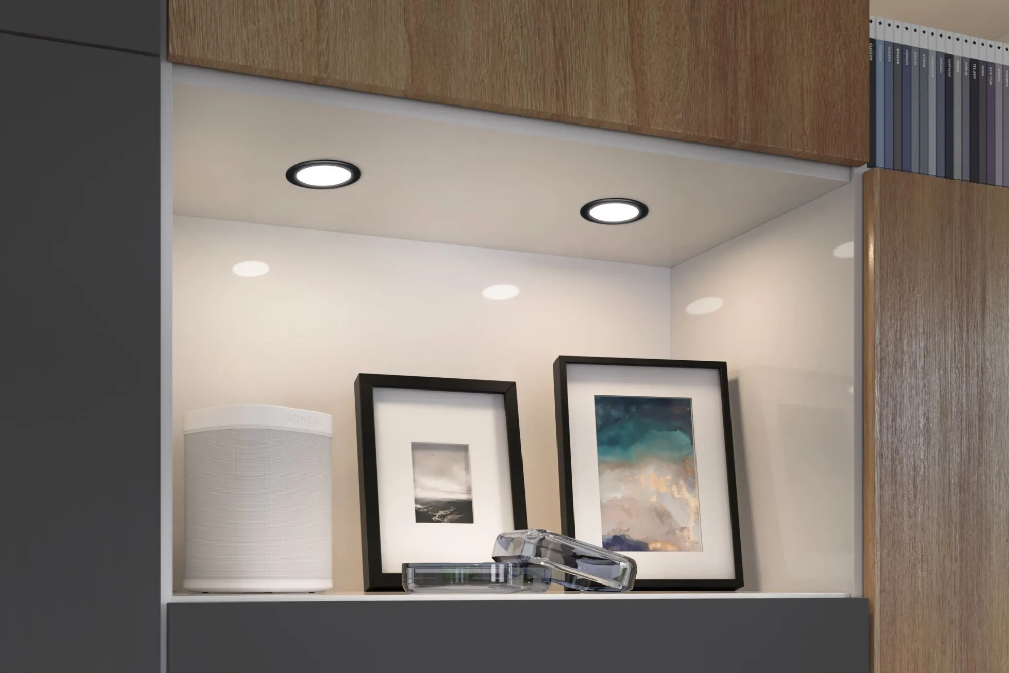 LED Möbeleinbauleuchten - 3er-Set