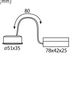 LED Modul Einbauleuchte - Choose 3er-Set White Switch