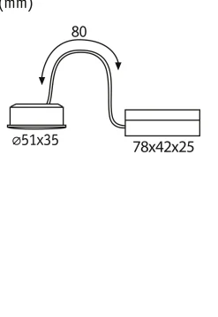 LED Modul Einbauleuchte - Choose 3er-Set White Switch