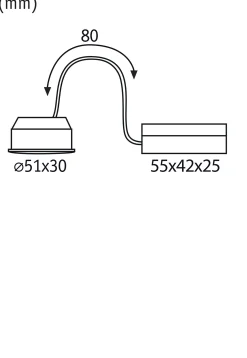 LED Modul Einbauleuchte - Choose 3er-Set