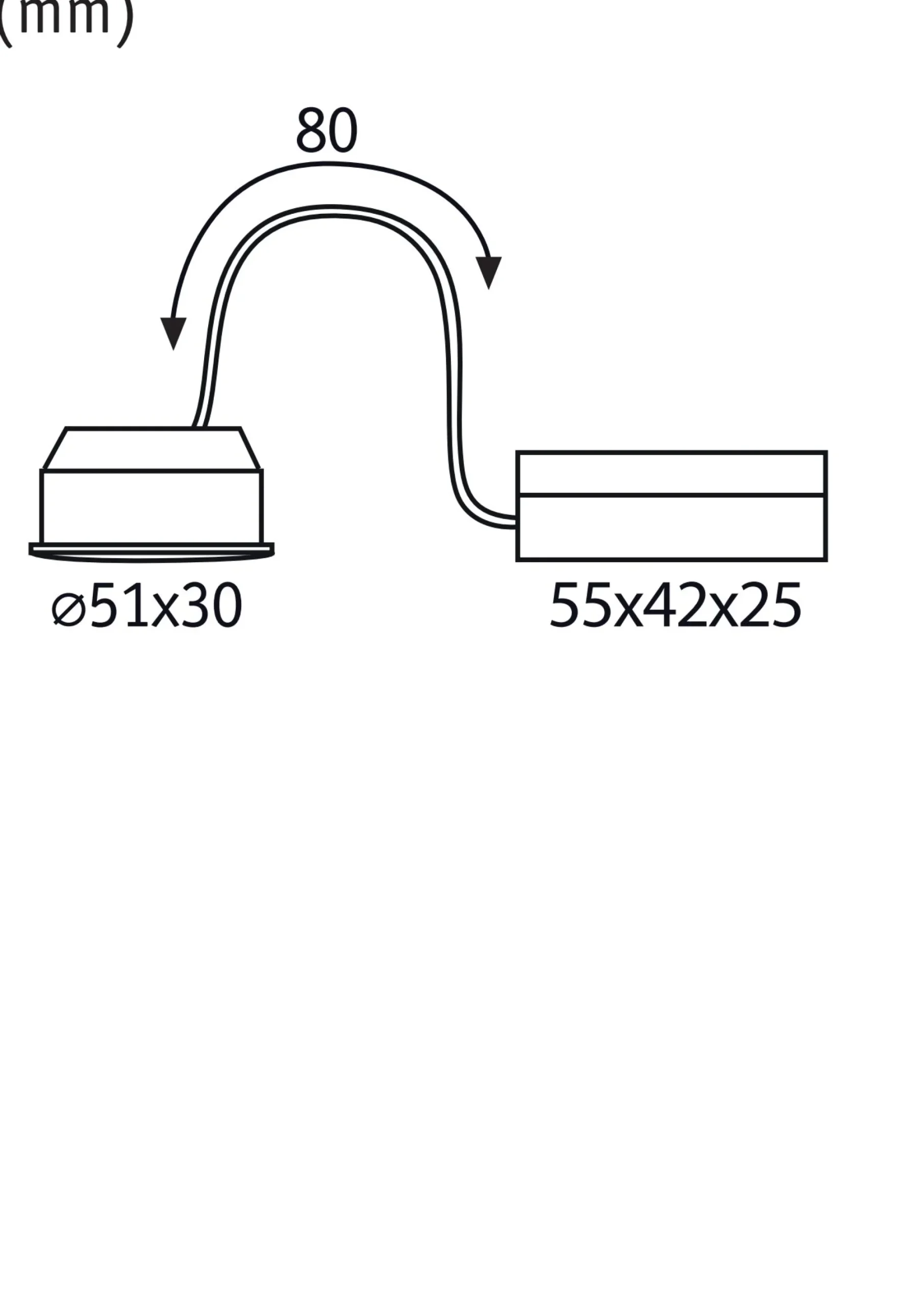 LED Modul Einbauleuchte - Choose 3er-Set