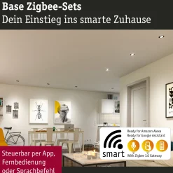 LED Modul Einbauleuchte Smart Home Zigbee 3.0 - Base 1er-Set