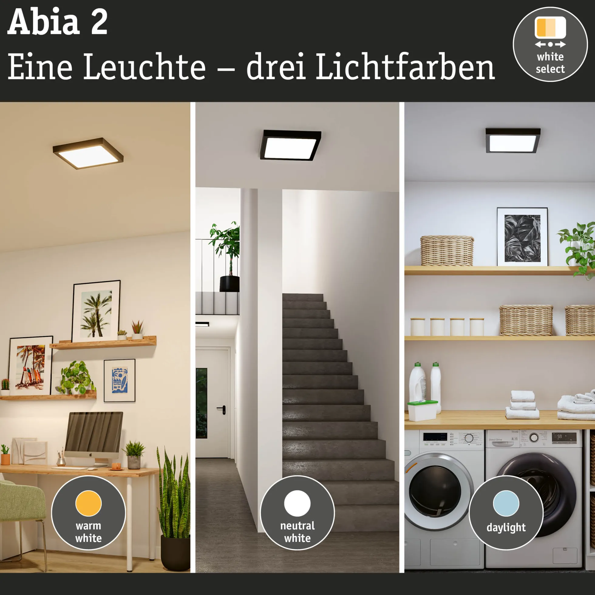LED Panel - Abia 2 White Select