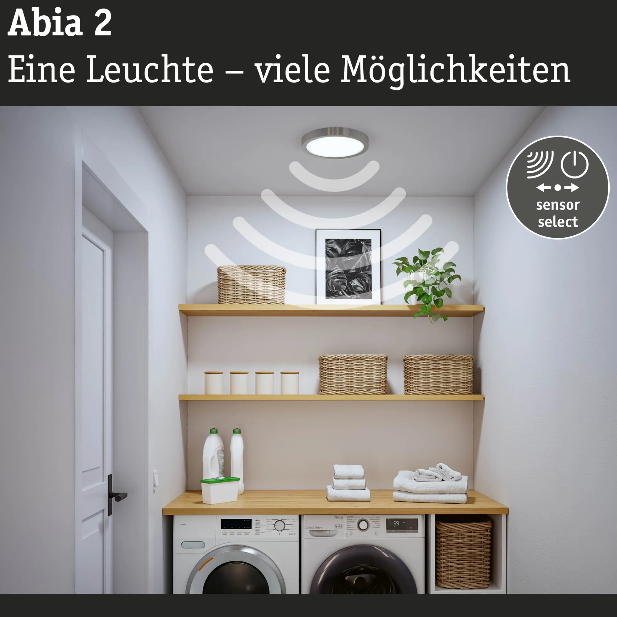 LED Panel - Abia 2 White Select