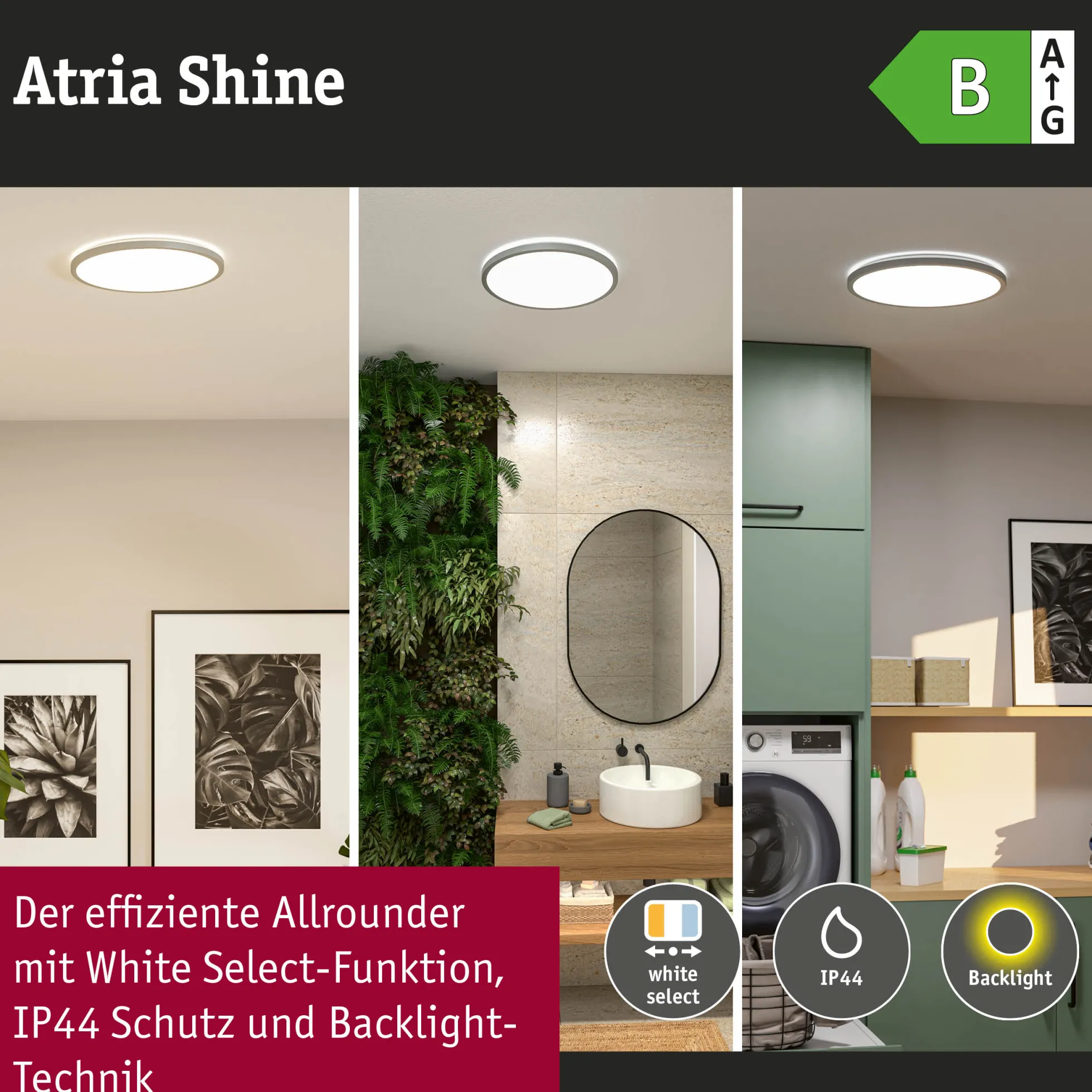 LED Panel - Atria Shine White Select