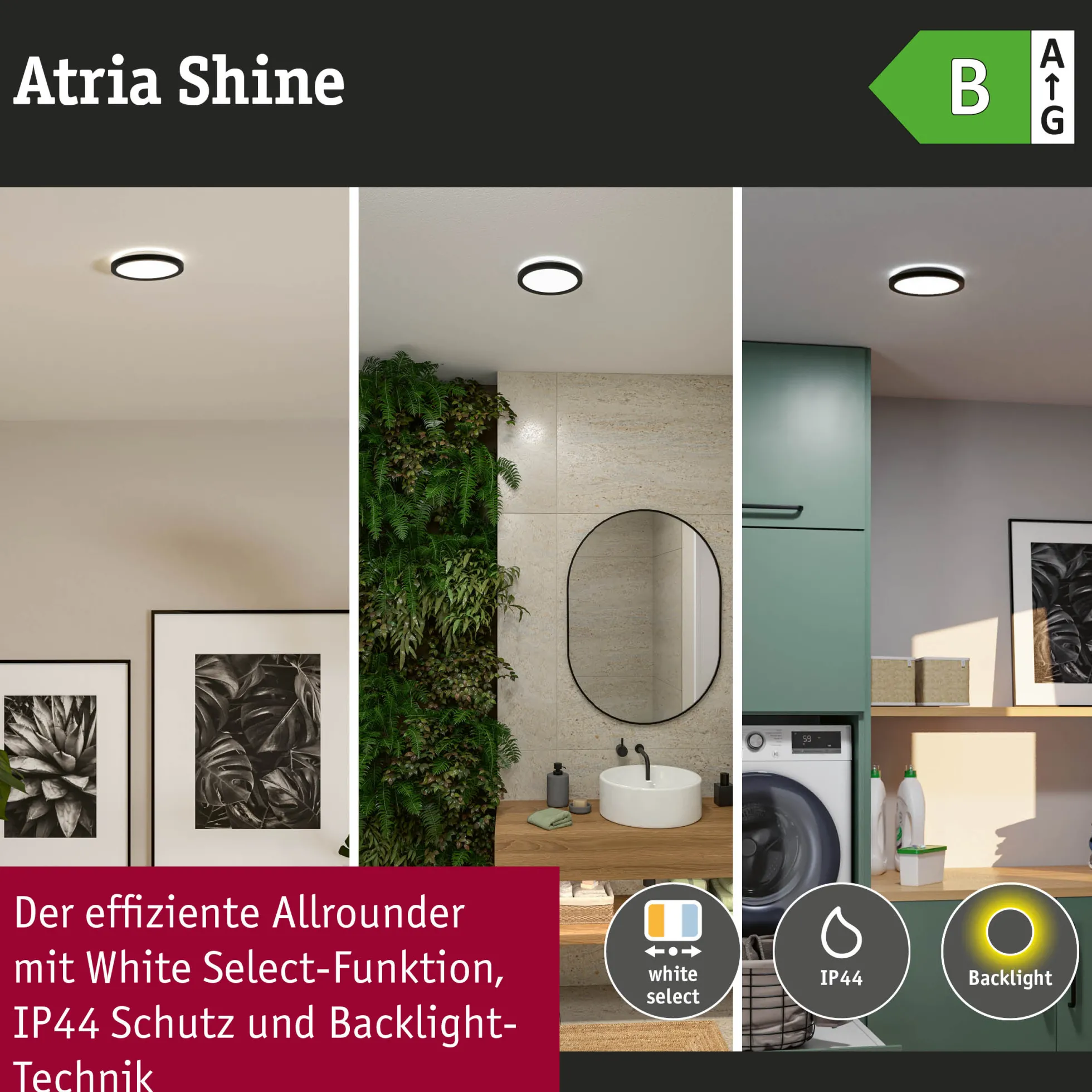 LED Panel - Atria Shine White Select