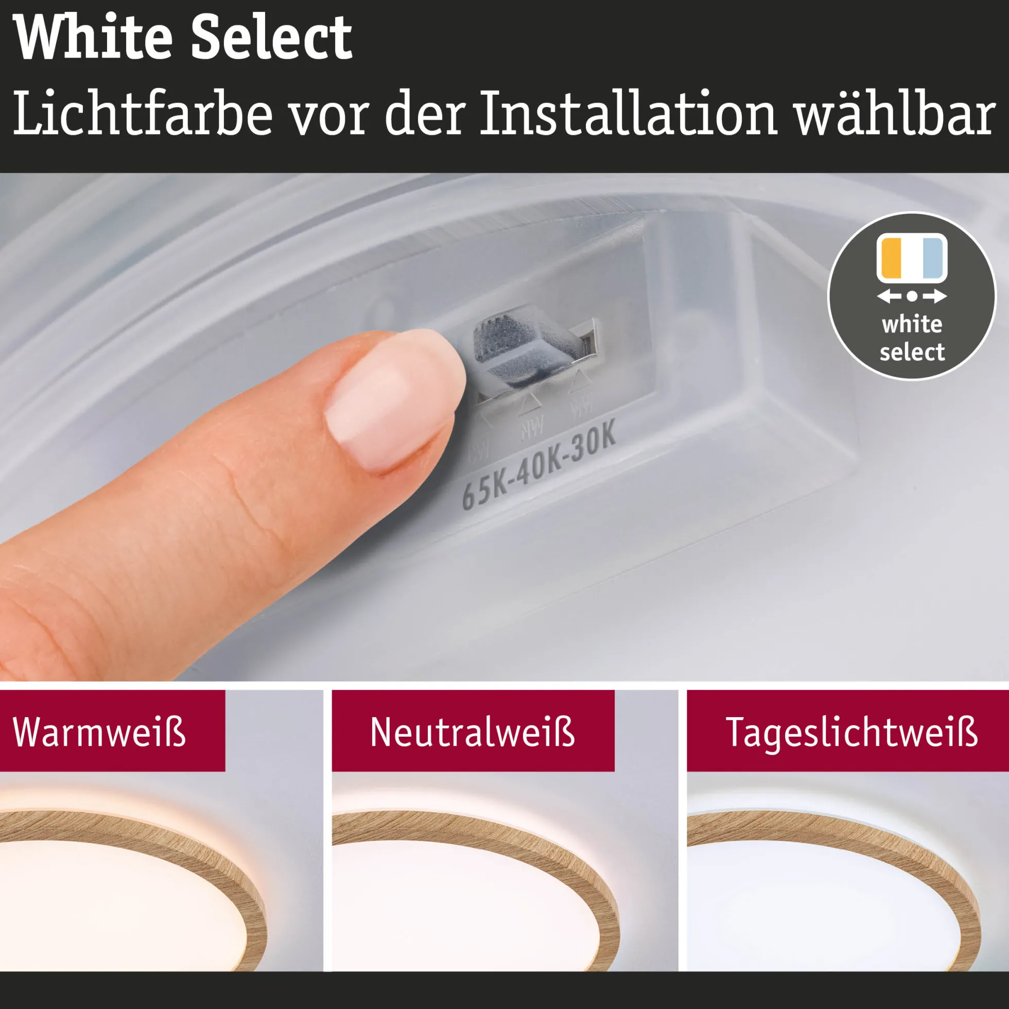 LED Panel - Atria Shine White Select