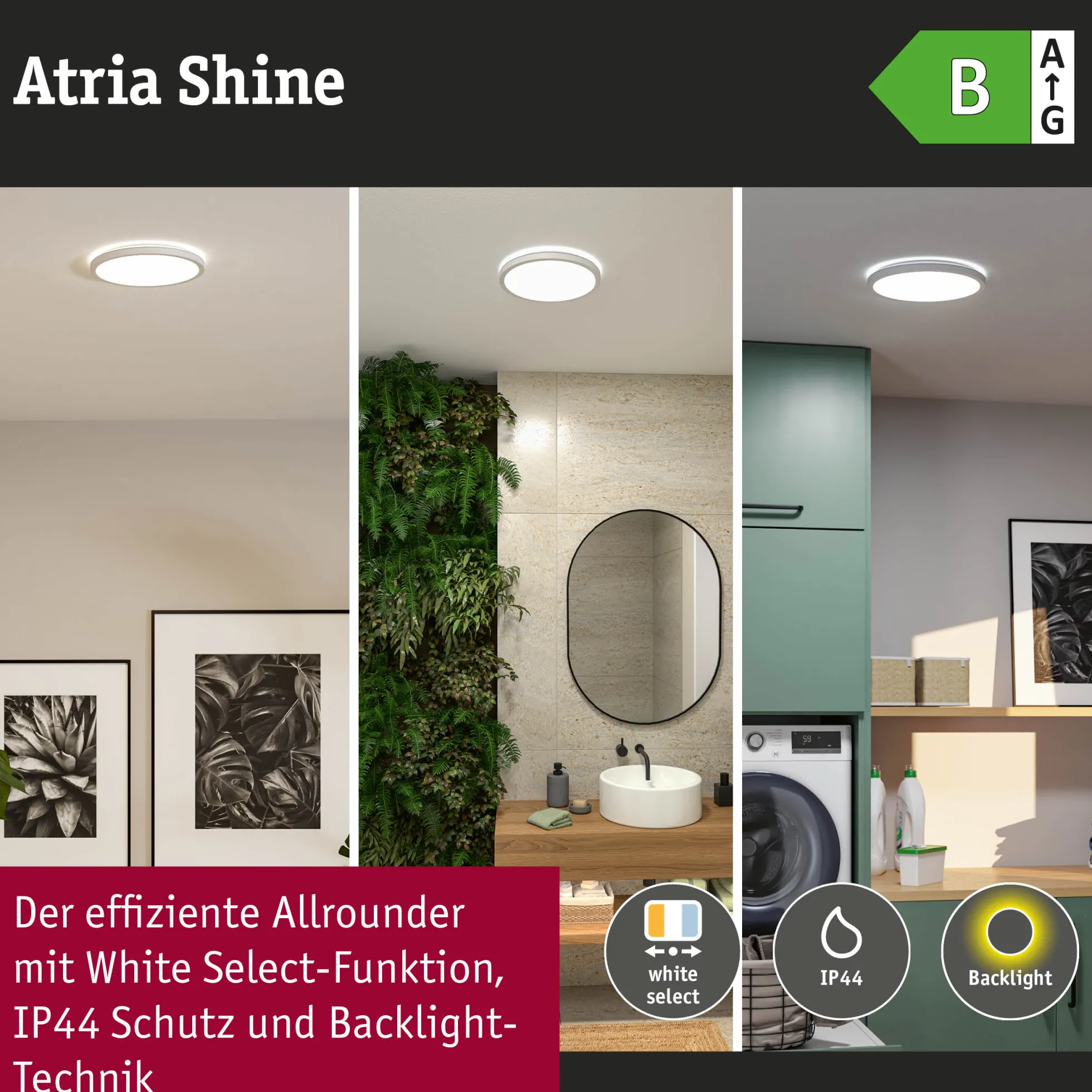 LED Panel - Atria Shine White Select