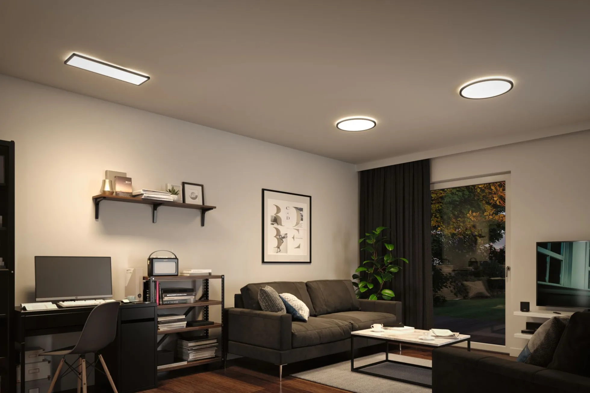 LED Panel 3-Step-Dim - Atria Shine