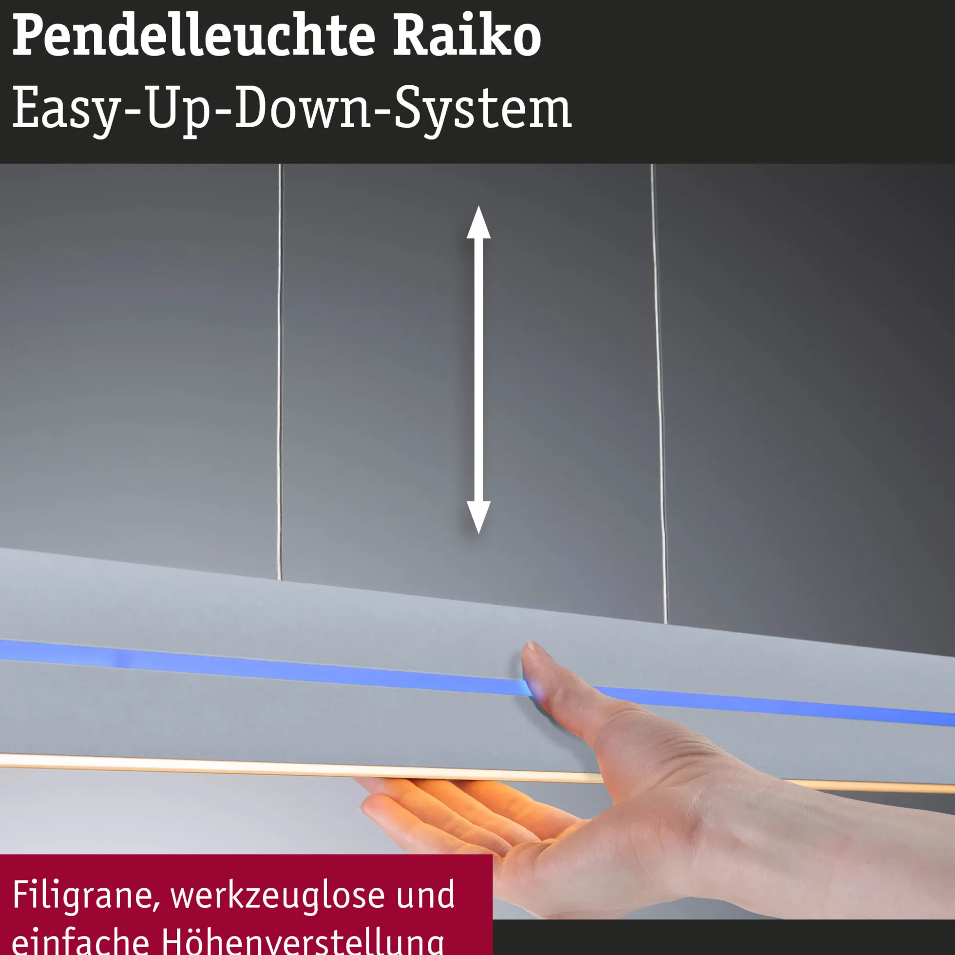 LED Pendelleuchte - Raiko