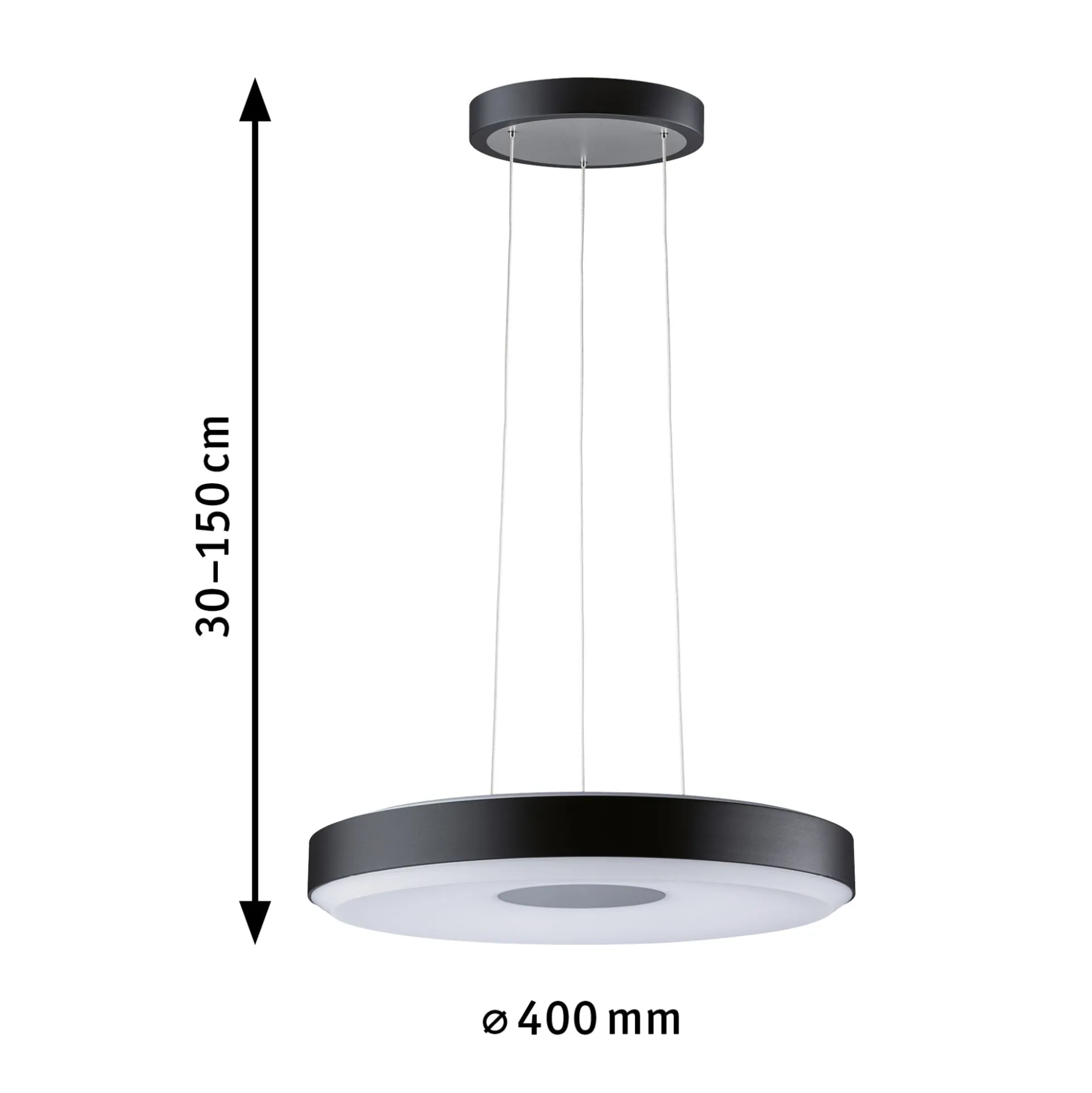 LED Pendelleuchte 3-Step-Dim - Pane