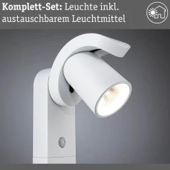 LED Pollerleuchte - Cuff Dämmerungsgesteuerter Bewegungsmelder (IR)