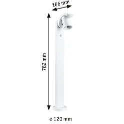 LED Pollerleuchte - Cuff Dämmerungsgesteuerter Bewegungsmelder (IR)