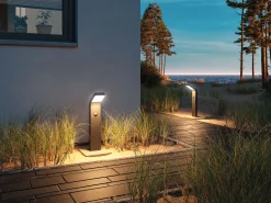 LED Pollerleuchte - Kulma Dämmerungsgesteuerter Bewegungsmelder (IR) seewasserresistent