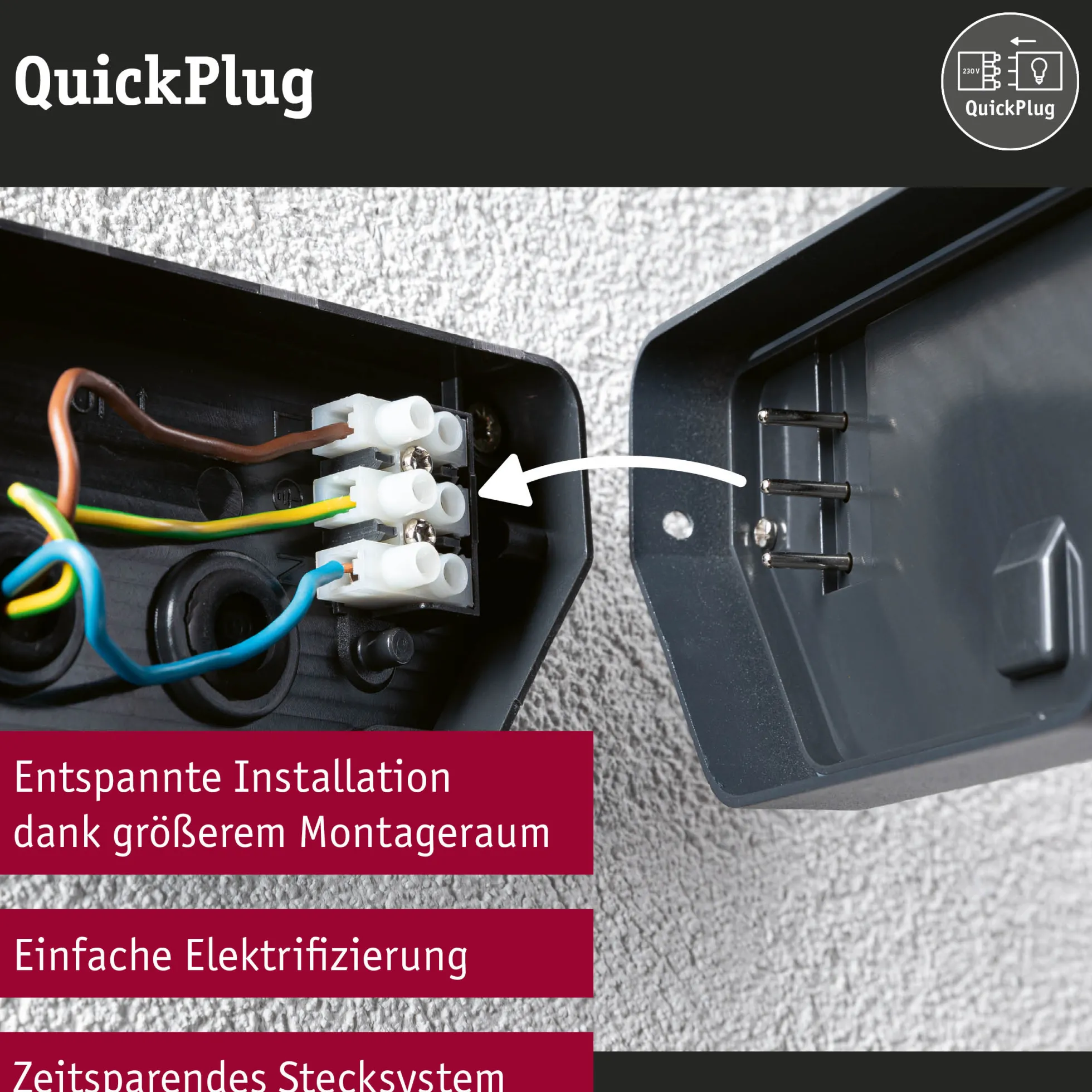 LED Pollerleuchte - Merano Dämmerungsgesteuerter Bewegungsmelder (HF)
