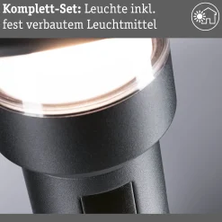 LED Pollerleuchte - Sienna Dämmerungsgesteuerter Bewegungsmelder (HF) seewasserresistent