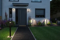 LED Pollerleuchte - Sienna Dämmerungsgesteuerter Bewegungsmelder (HF) seewasserresistent