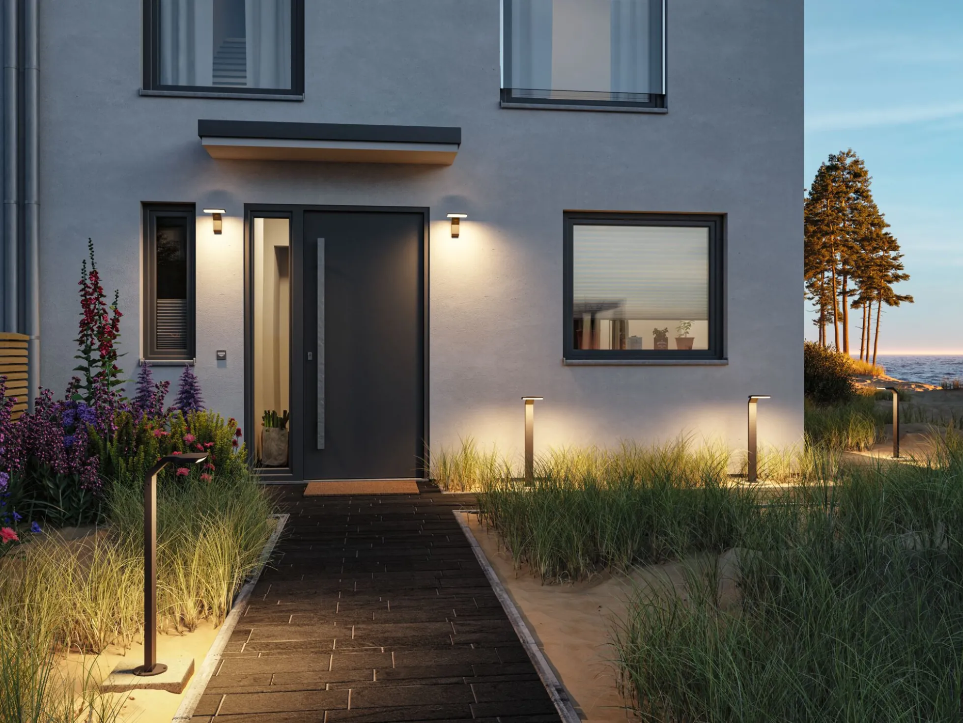LED Pollerleuchte - Zenera seewasserresistent