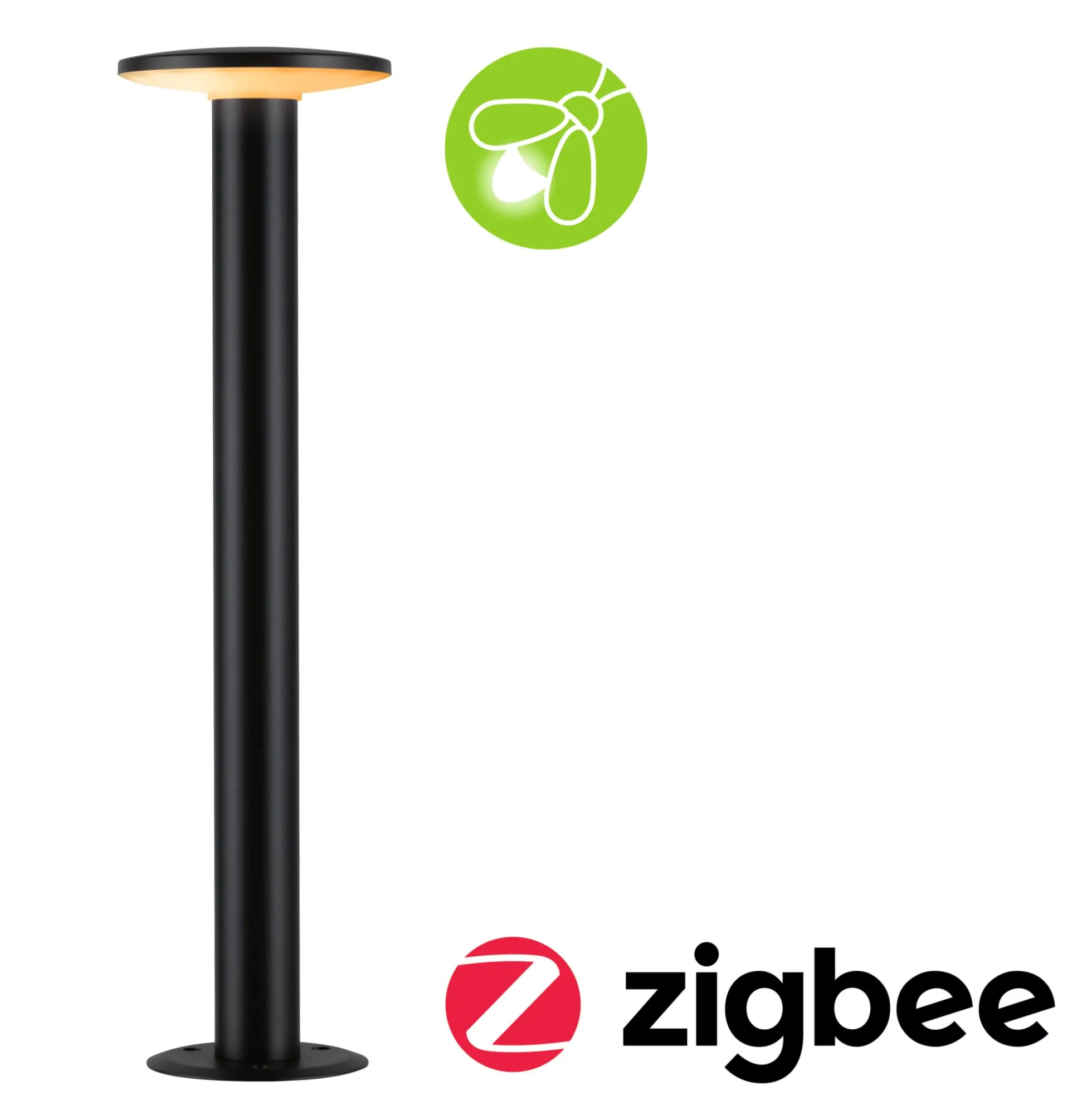 LED Pollerleuchte Smart Home Zigbee 3.0 - Plate insektenfreundlich