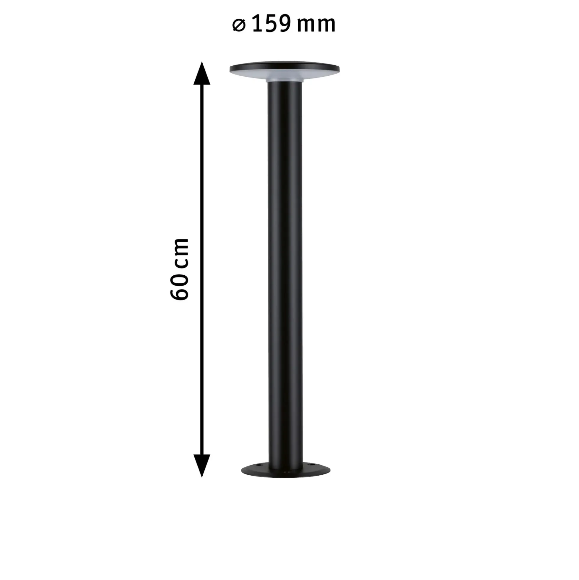LED Pollerleuchte Smart Home Zigbee 3.0 - Plate