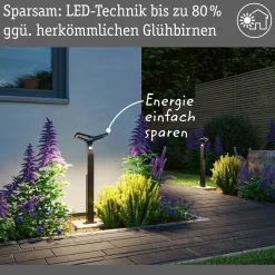 LED Pollerleuchte Smart Home Zigbee 3.0 - Alara Dämmerungsgesteuerter Bewegungsmelder (IR)