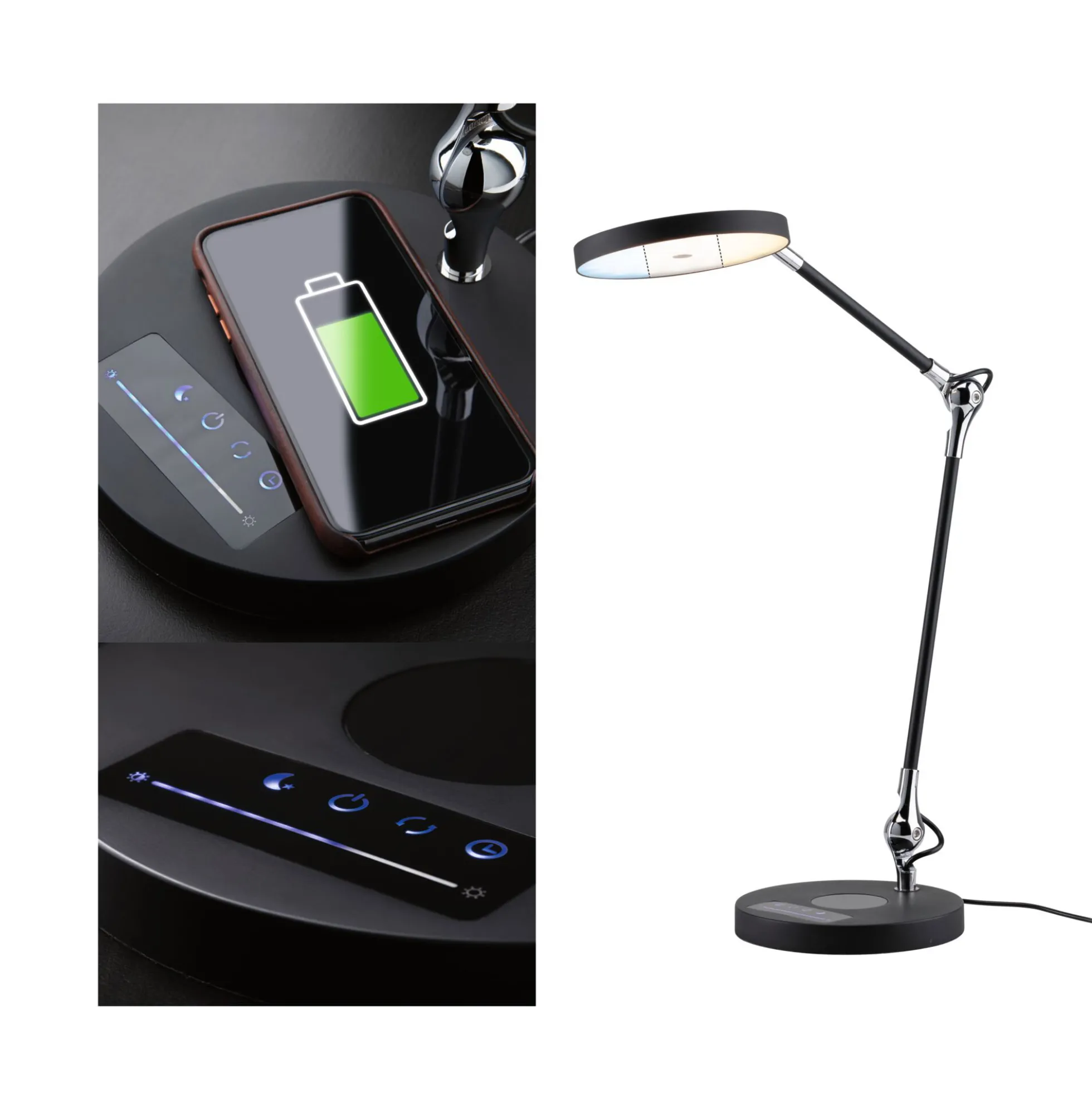 LED Schreibtischleuchte - Numis QI