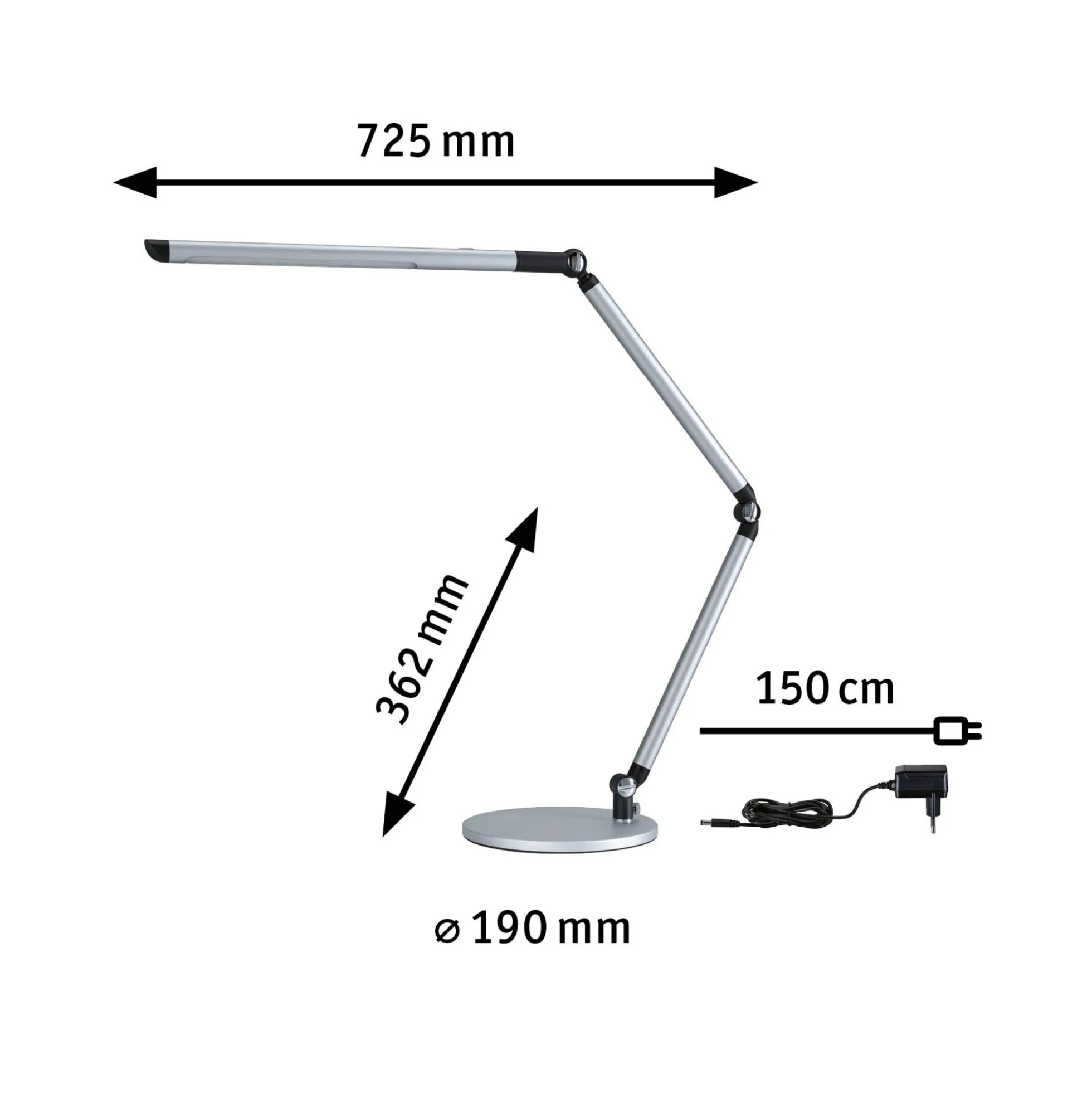 LED Schreibtischleuchte 3-Step-Dim - FlexBar