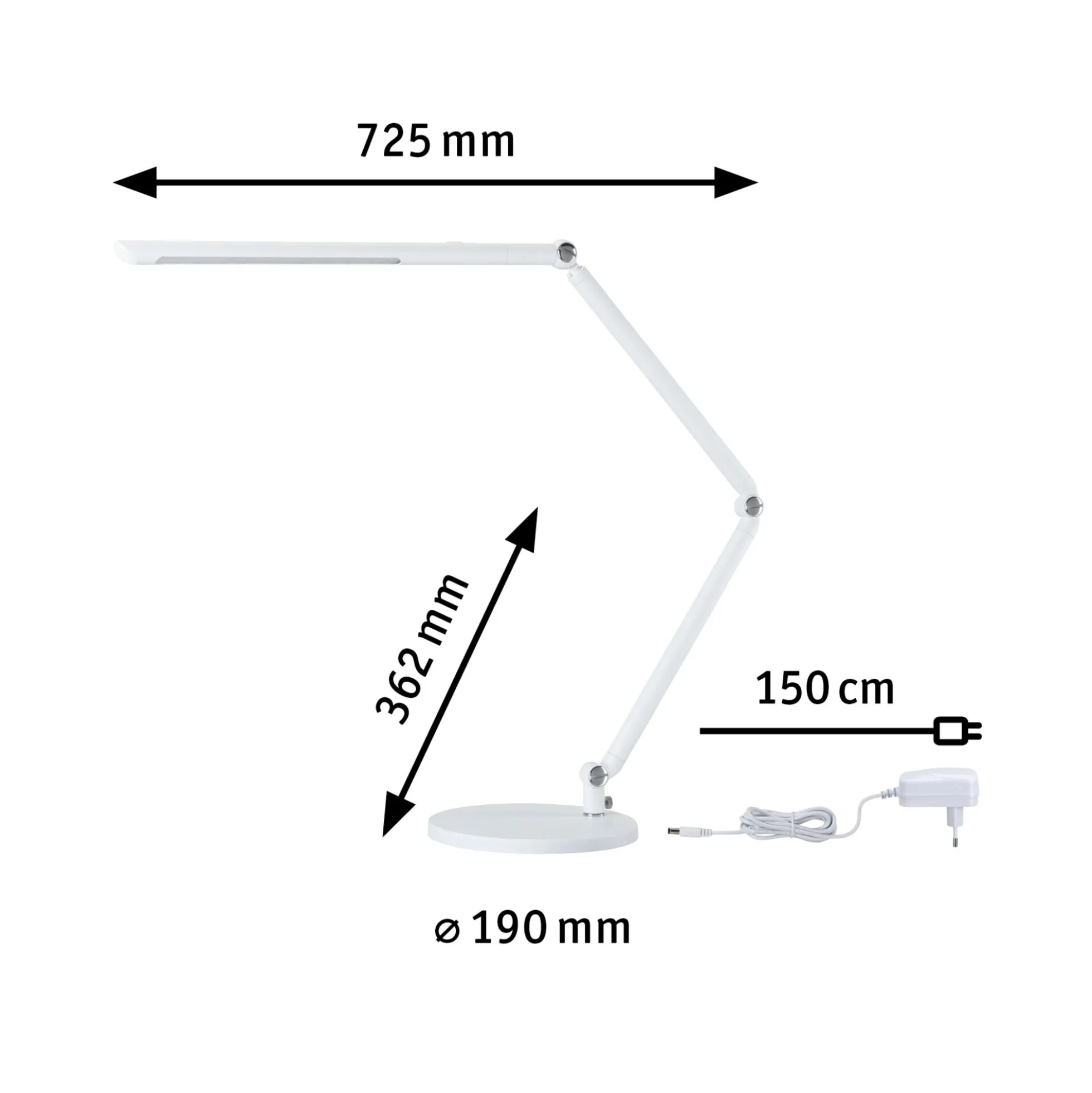 LED Schreibtischleuchte 3-Step-Dim - FlexBar