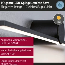 LED Spiegelleuchte - Sava