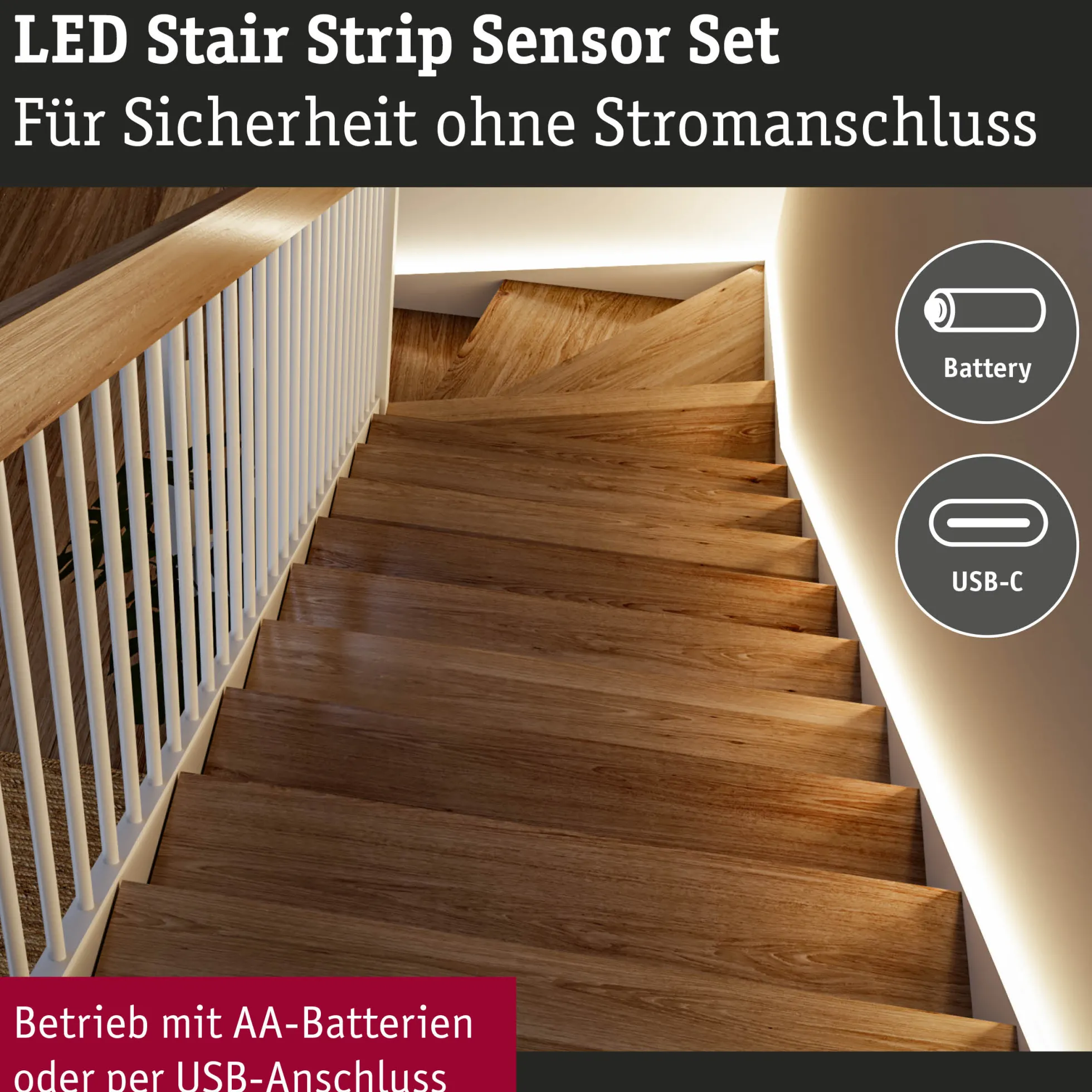 LED Stair Strip - Sensor Set 5m