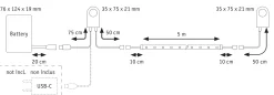 LED Stair Strip - Sensor Set 5m
