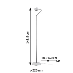 LED Stehleuchte 3-Step-Dim - Ramos