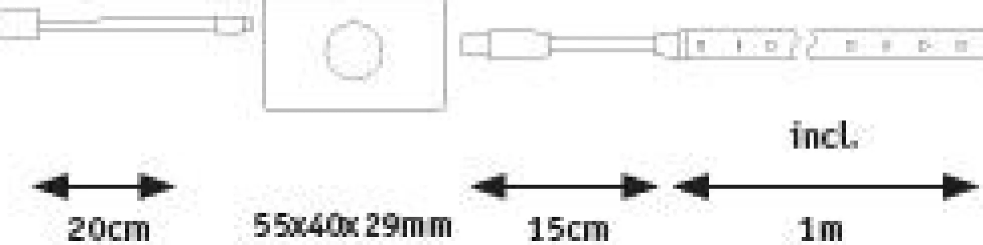 LED Strip - batteriebetrieben