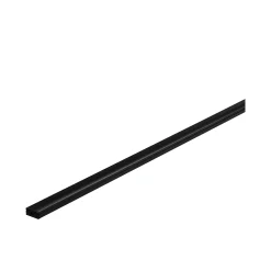 LED Strip Profil - Base Schwarzer Diffusor 2m