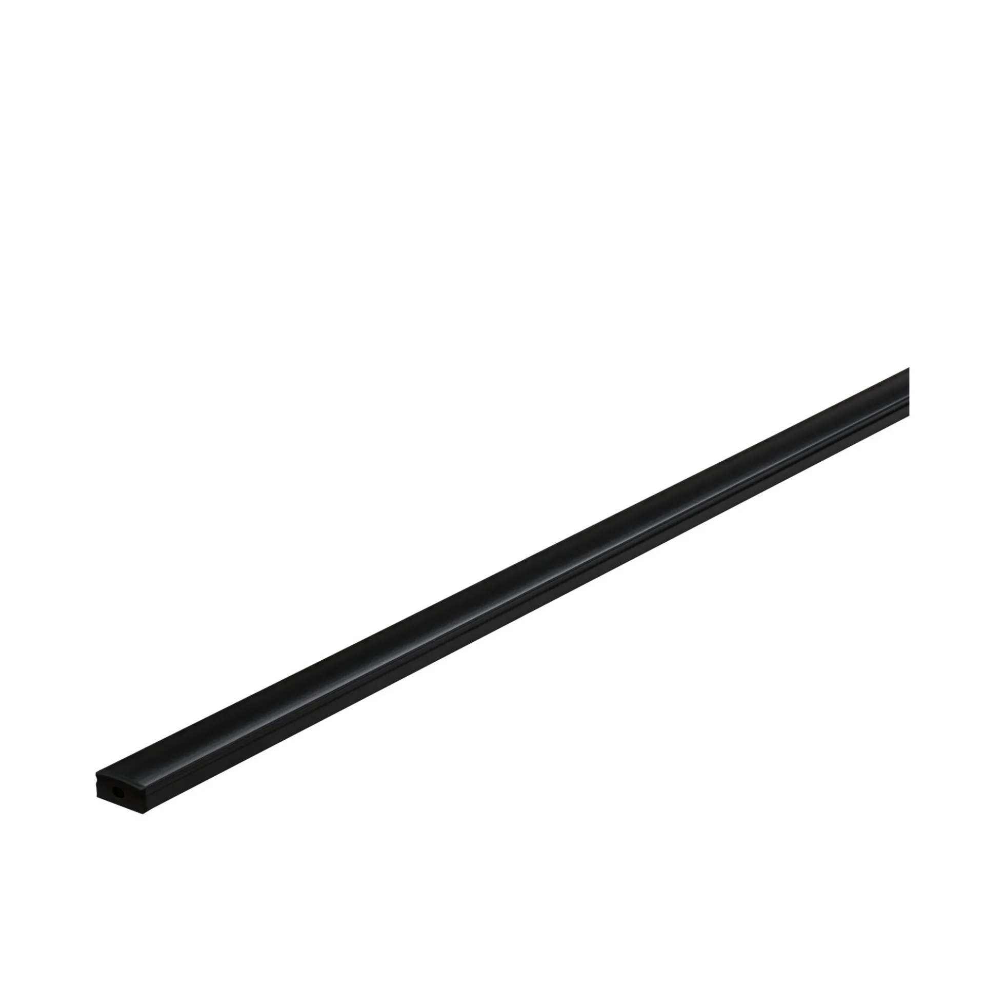 LED Strip Profil - Base Schwarzer Diffusor 2m