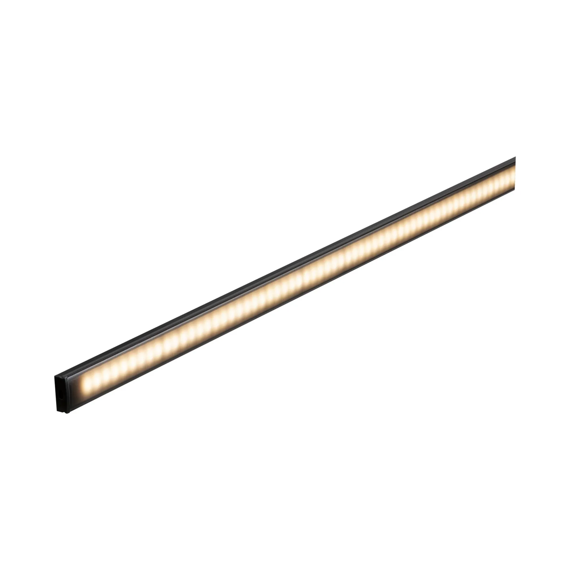 LED Strip Profil - Base Schwarzer Diffusor 2m