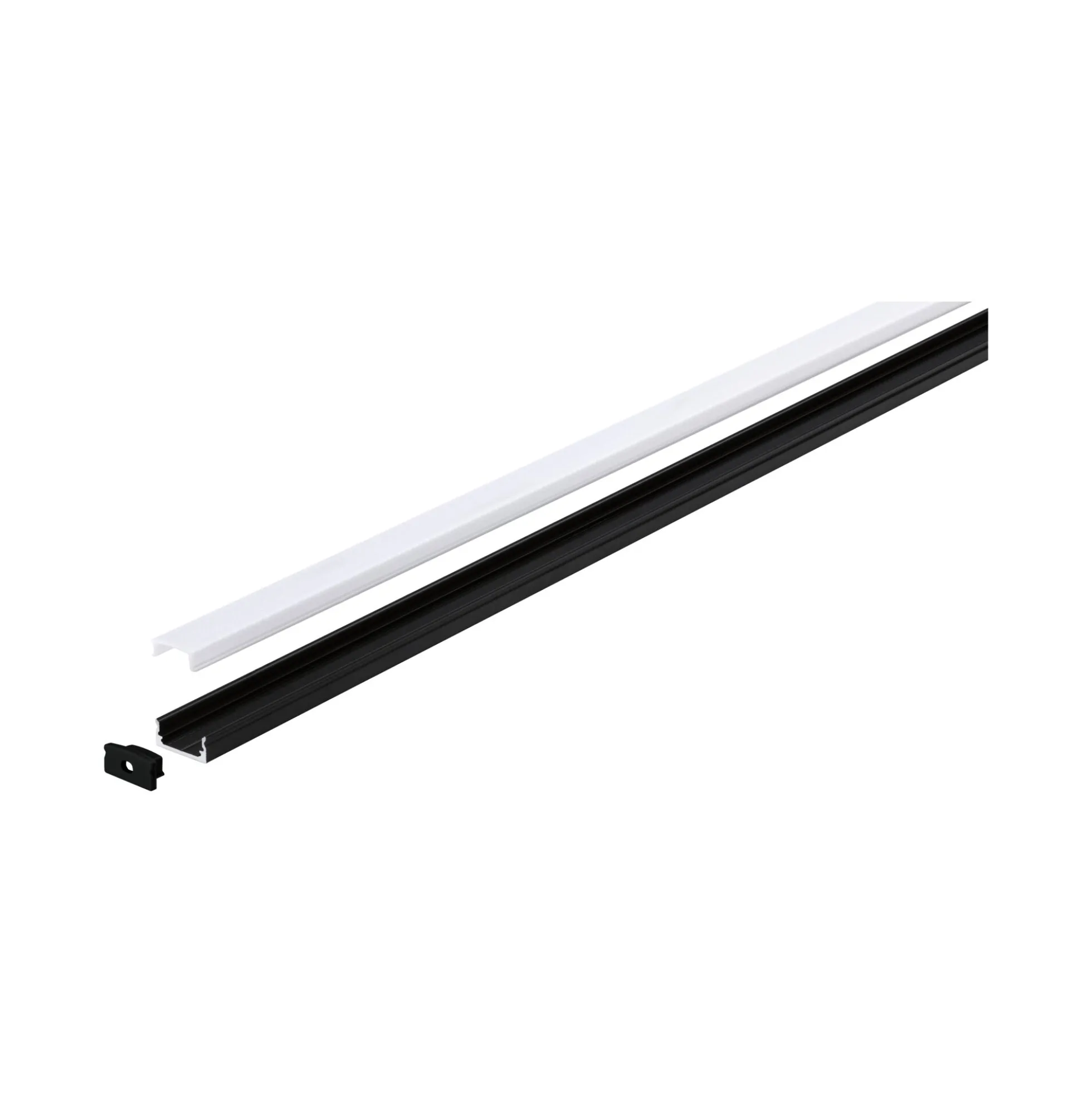 LED Strip Profil - Base Weißer Diffusor 2m